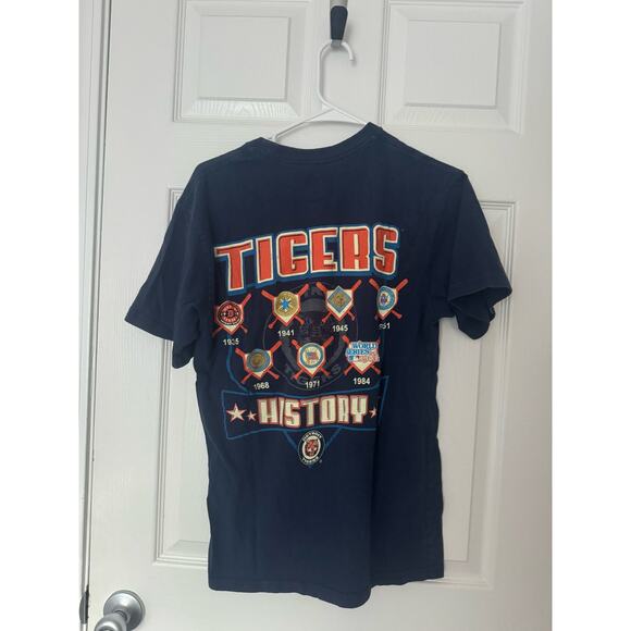 Majestic Detroit Tigers Baseball History Graphic T-Shirt Sz: Medium - Picture 1 of 3